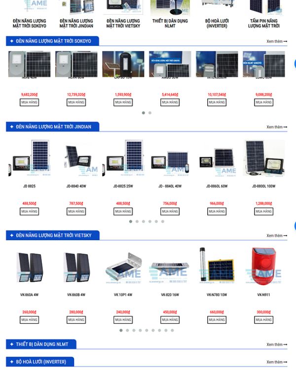 Thiết bị năng lượng mặt trời