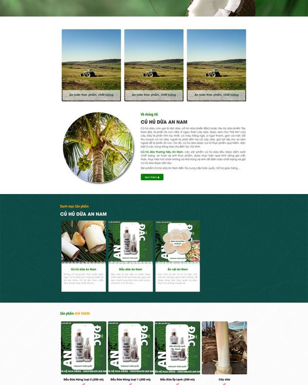 Củ hủ dừa An Nam