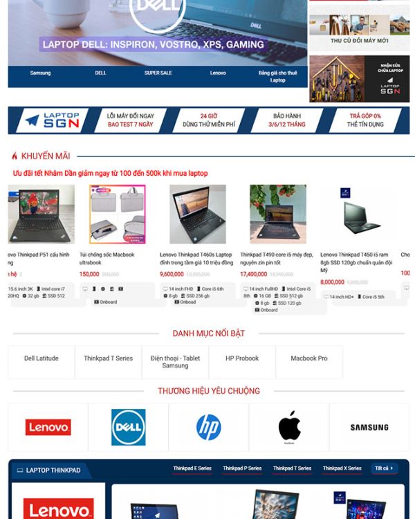 Laptop chính hãng SGN