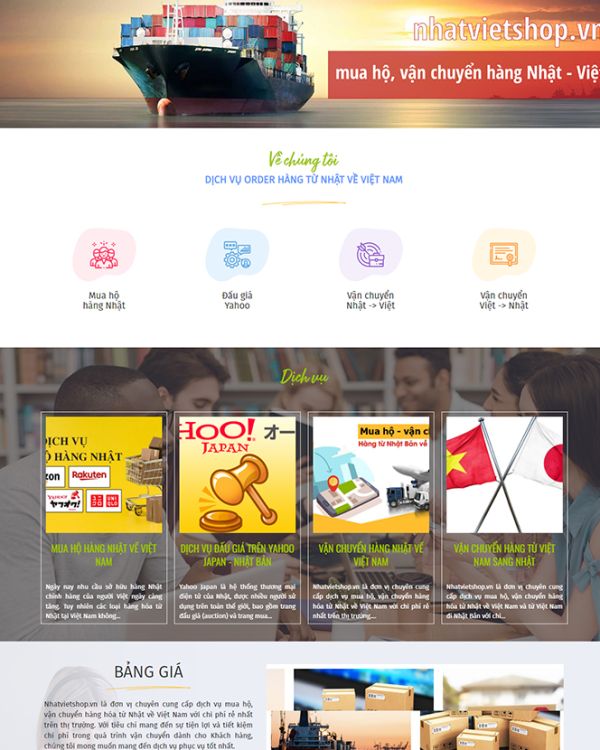 Nhập hàng từ Nhật Bản