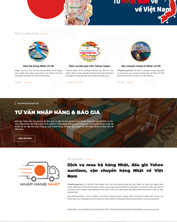 Nhập hàng từ Nhật Bản
