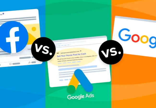 So sánh hiệu quả quảng cáo Google Ads, Facebook Ads và SEO website lên top Google