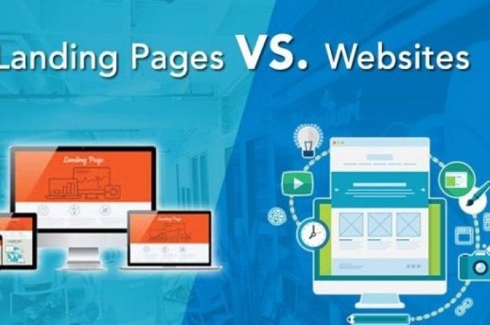 Sự khác nhau giữa landing page và website