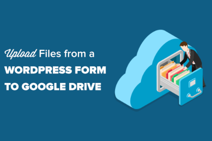 Cách tải tệp từ WordPress lên Google Drive